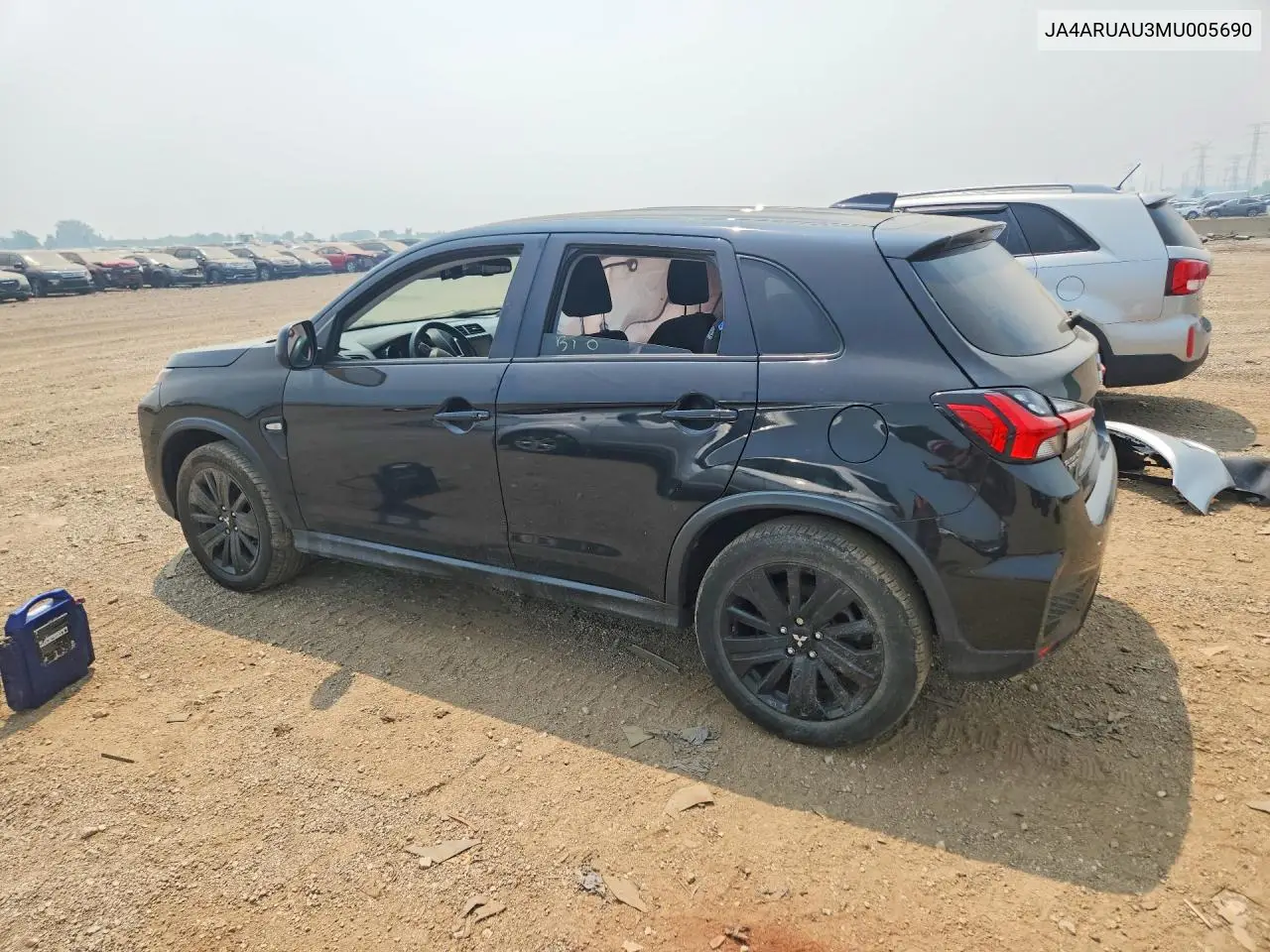 2021 Mitsubishi Outlander Sport Es VIN: JA4ARUAU3MU005690 Lot: 60677836