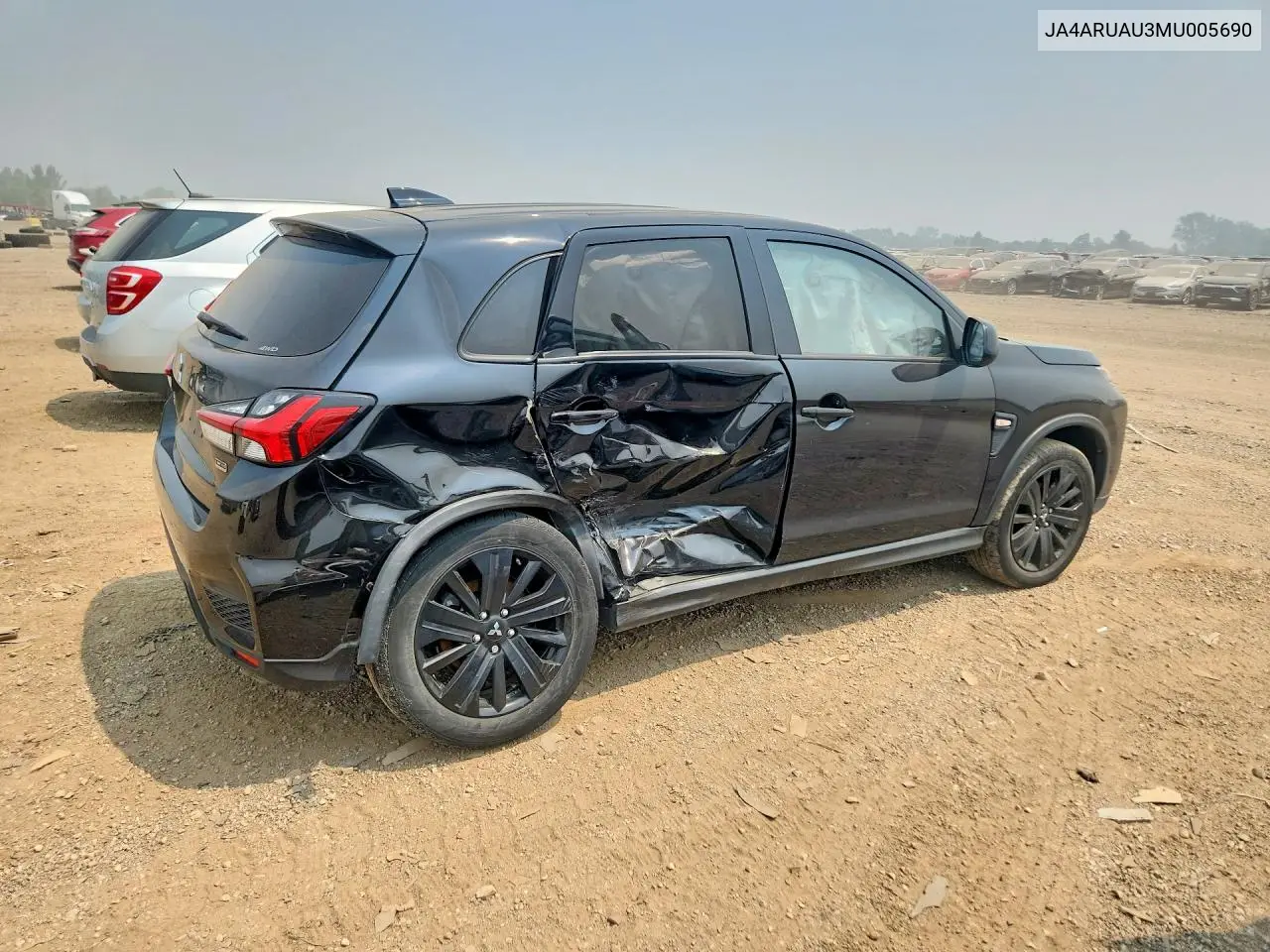 2021 Mitsubishi Outlander Sport Es VIN: JA4ARUAU3MU005690 Lot: 60677836