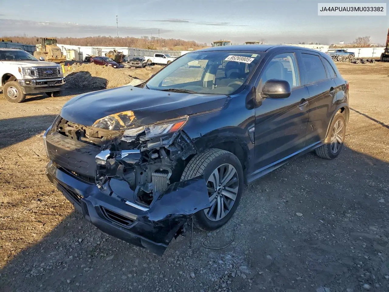 JA4APUAU3MU033382 2021 Mitsubishi Outlander Sport Es