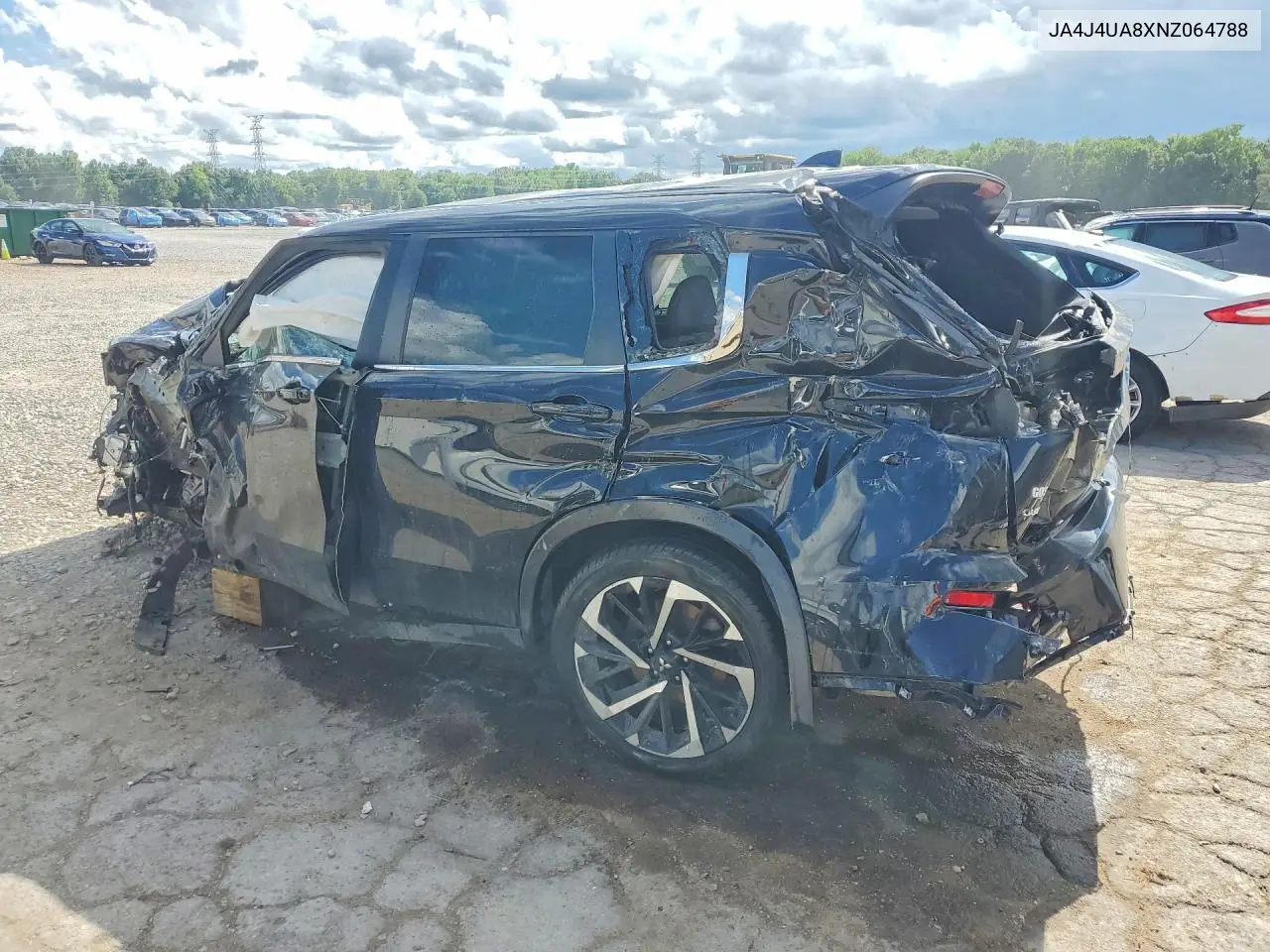 2022 Mitsubishi Outlander Se VIN: JA4J4UA8XNZ064788 Lot: 54706426
