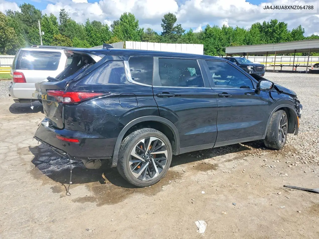 2022 Mitsubishi Outlander Se VIN: JA4J4UA8XNZ064788 Lot: 54706426