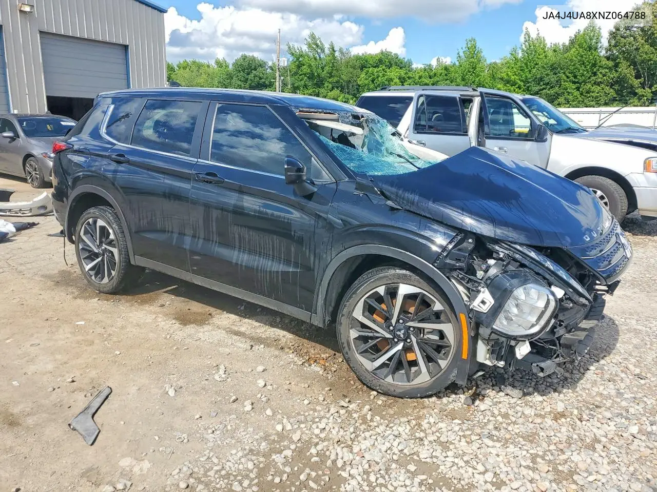 2022 Mitsubishi Outlander Se VIN: JA4J4UA8XNZ064788 Lot: 54706426