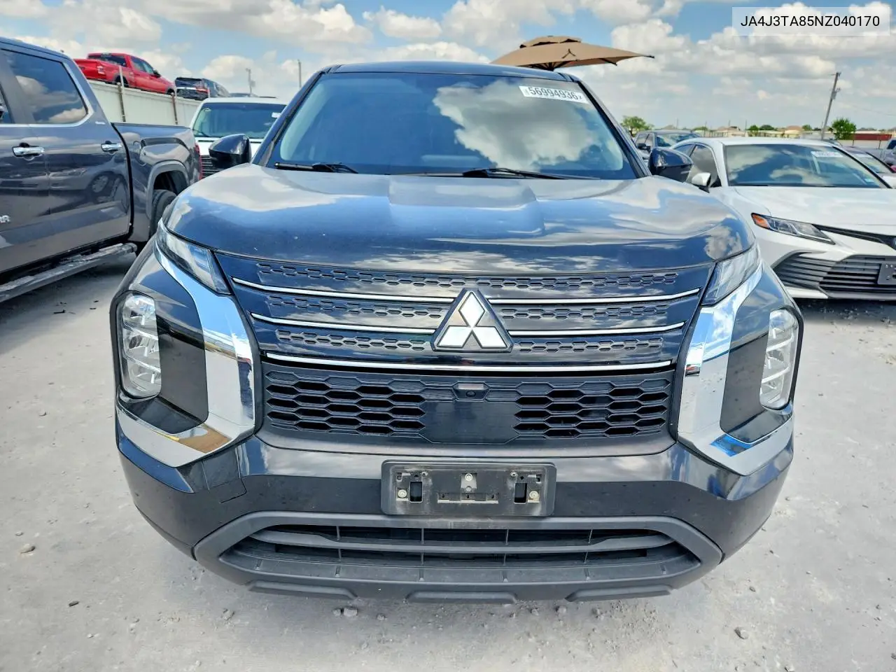 2022 Mitsubishi Outlander Es VIN: JA4J3TA85NZ040170 Lot: 56994936