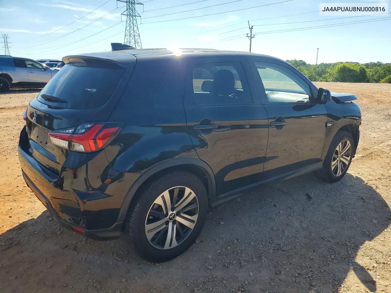 2022 Mitsubishi Outlander Sport Es VIN: JA4APUAU8NU000816 Lot: 58267056