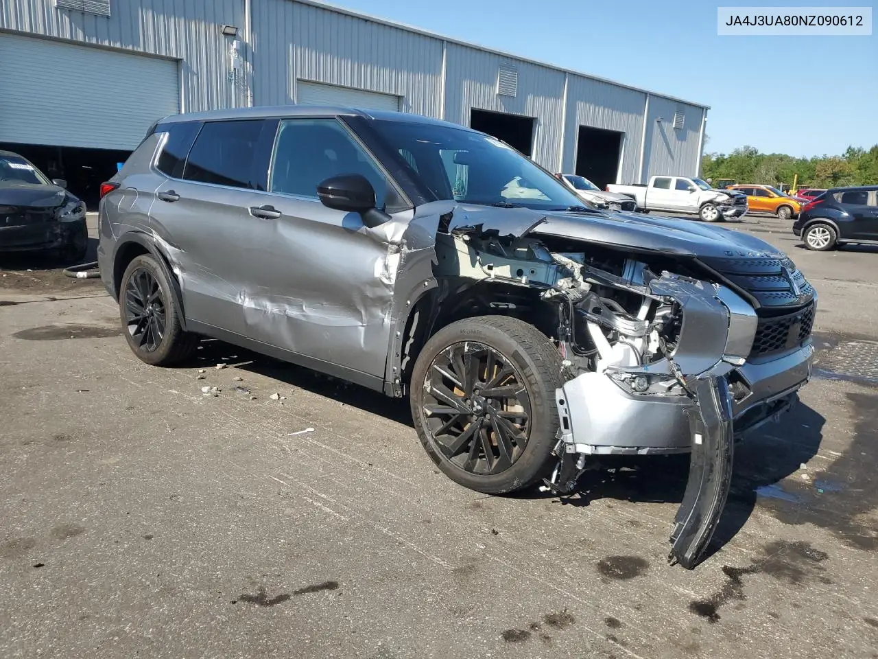 2022 Mitsubishi Outlander Se VIN: JA4J3UA80NZ090612 Lot: 58398016