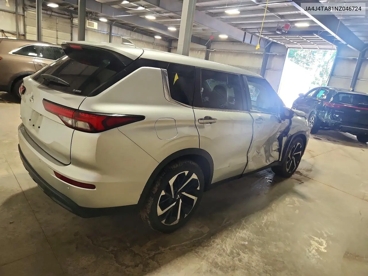 2022 Mitsubishi Outlander Es VIN: JA4J4TA81NZ046724 Lot: 58630766