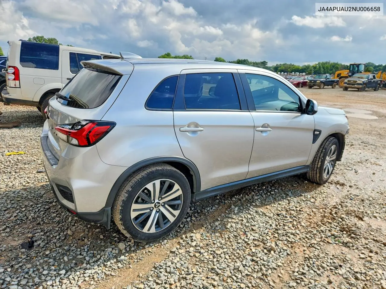 2022 Mitsubishi Outlander Sport Es VIN: JA4APUAU2NU006658 Lot: 60825816
