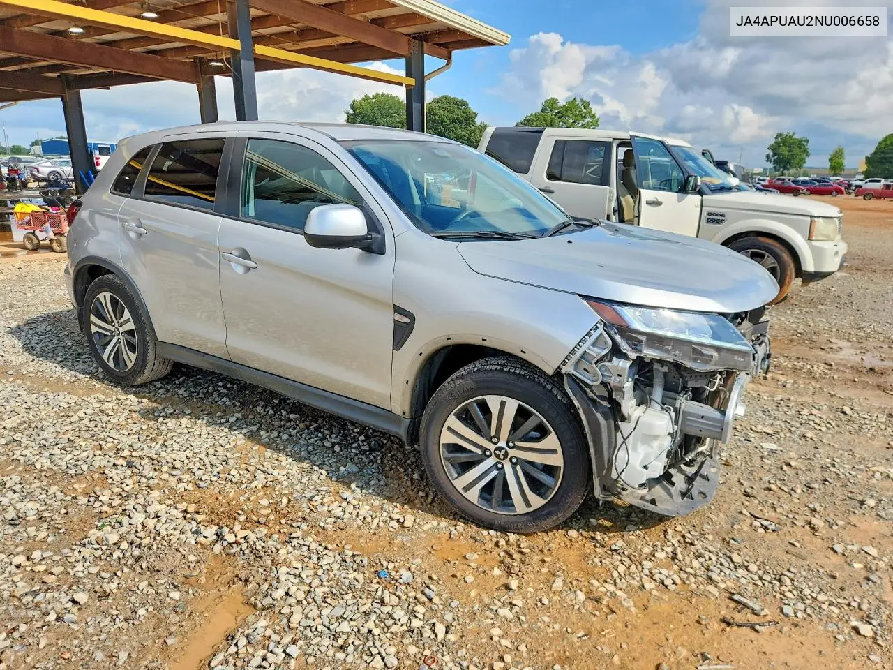 2022 Mitsubishi Outlander Sport Es VIN: JA4APUAU2NU006658 Lot: 60825816