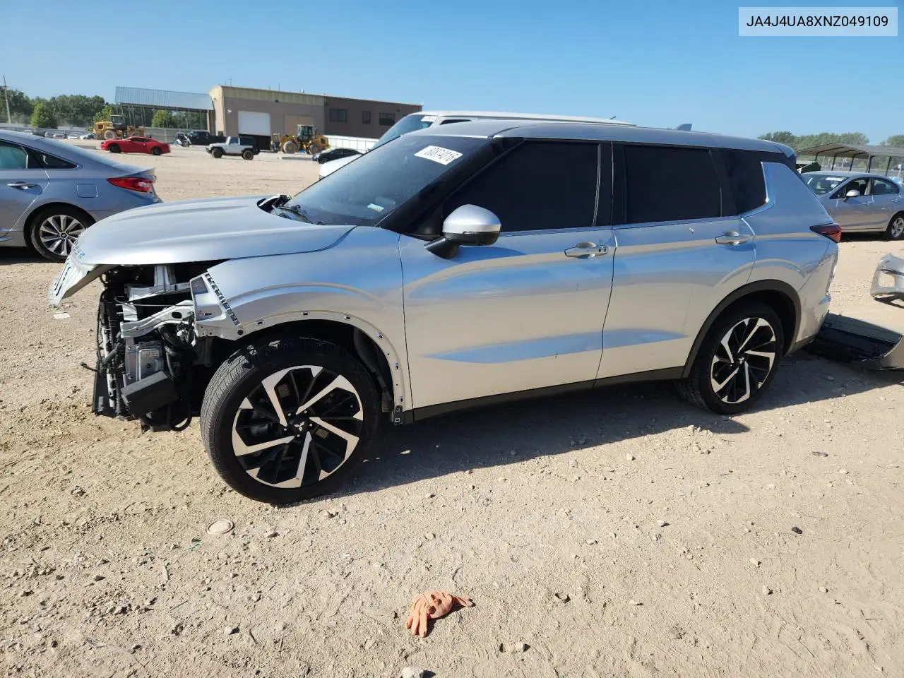 2022 Mitsubishi Outlander Se VIN: JA4J4UA8XNZ049109 Lot: 60874016