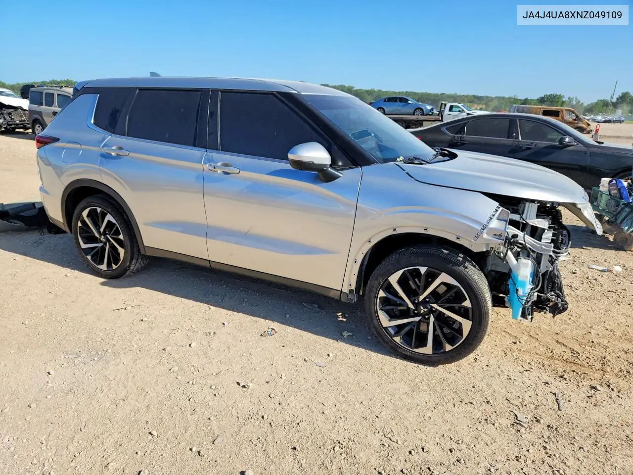 2022 Mitsubishi Outlander Se VIN: JA4J4UA8XNZ049109 Lot: 60874016