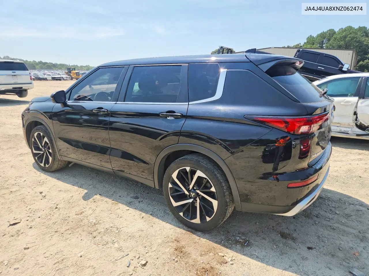 2022 Mitsubishi Outlander Se VIN: JA4J4UA8XNZ062474 Lot: 60924066