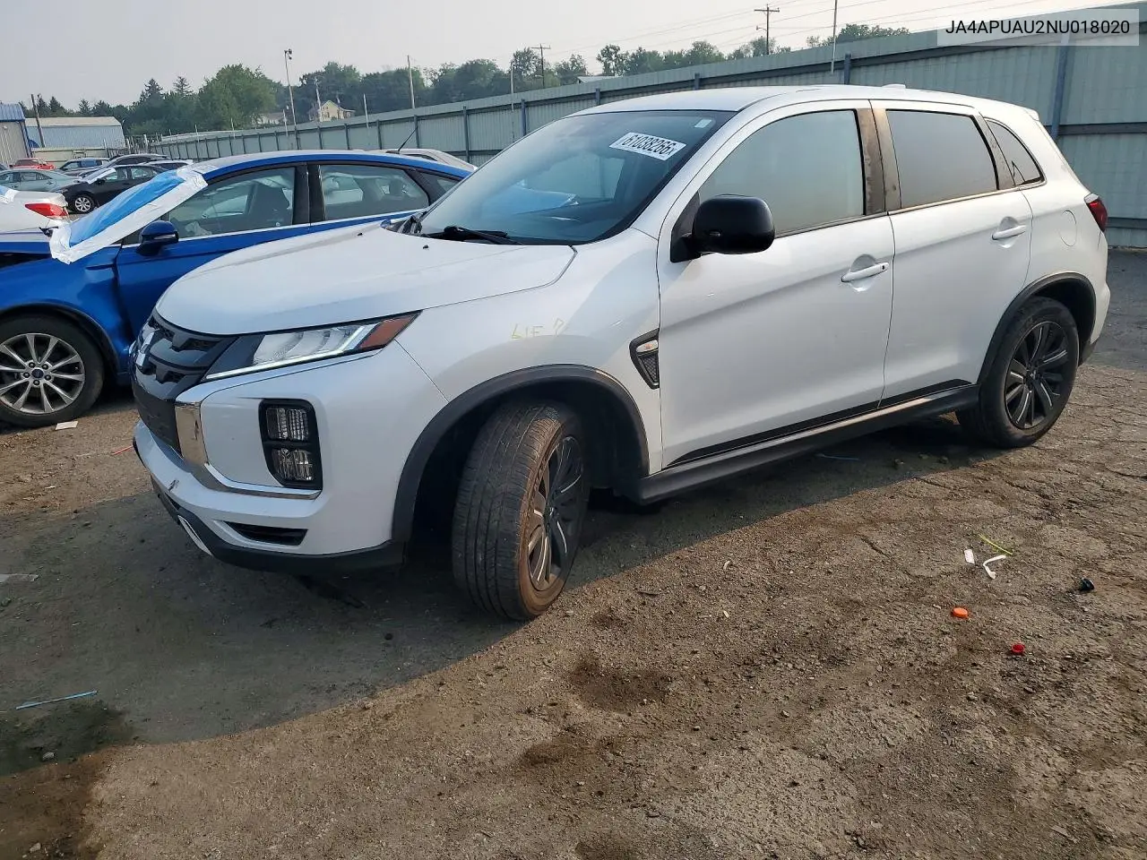 2022 Mitsubishi Outlander Sport Es VIN: JA4APUAU2NU018020 Lot: 61038266