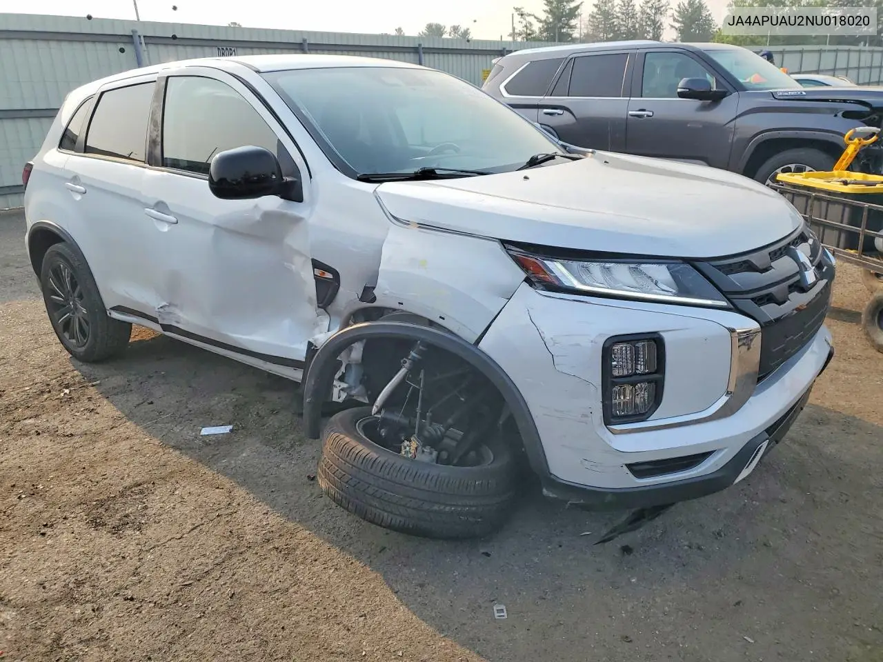 2022 Mitsubishi Outlander Sport Es VIN: JA4APUAU2NU018020 Lot: 61038266