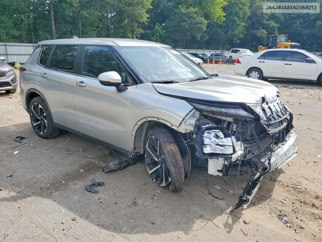2022 Mitsubishi Outlander Se VIN: JA4J4UA8XNZ068212 Lot: 61090466