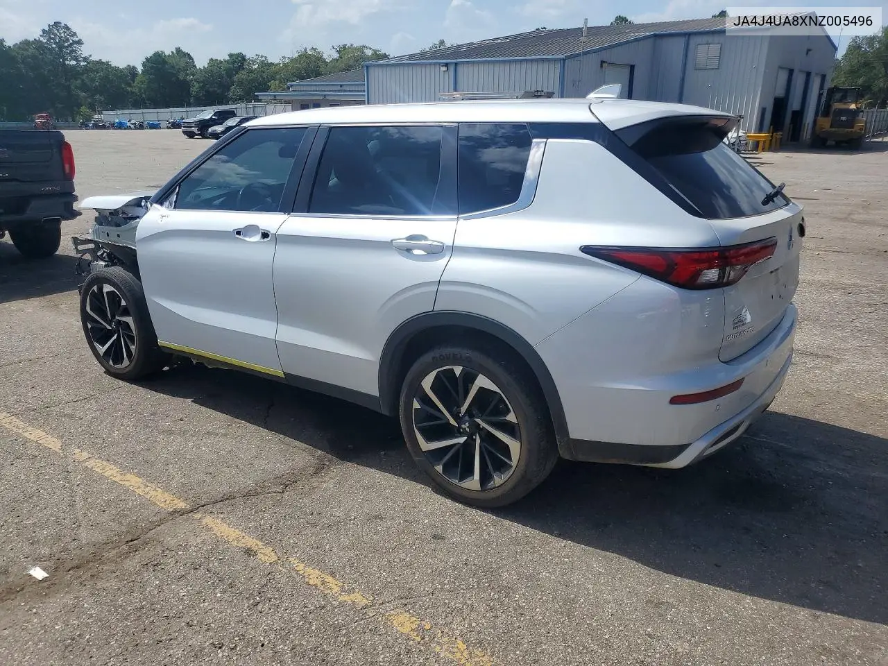 2022 Mitsubishi Outlander Se VIN: JA4J4UA8XNZ005496 Lot: 61156746