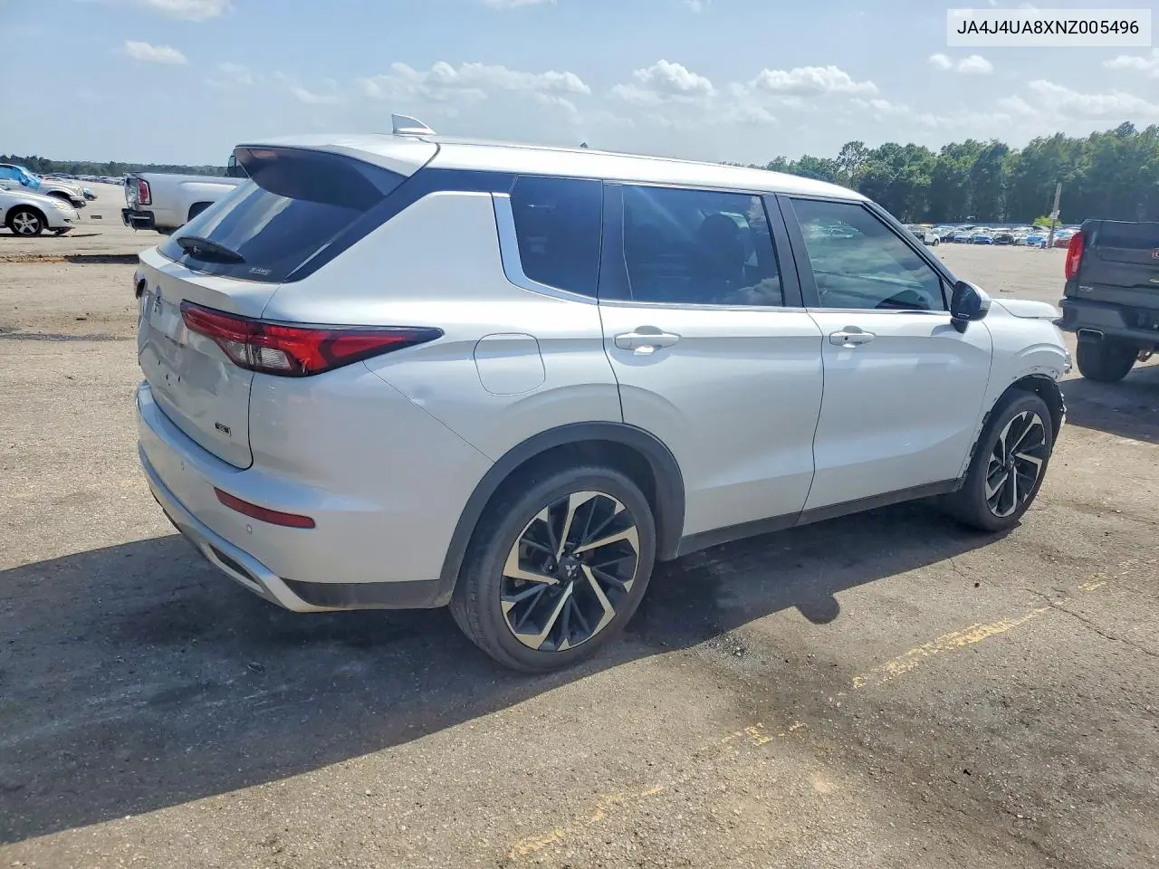 2022 Mitsubishi Outlander Se VIN: JA4J4UA8XNZ005496 Lot: 61156746