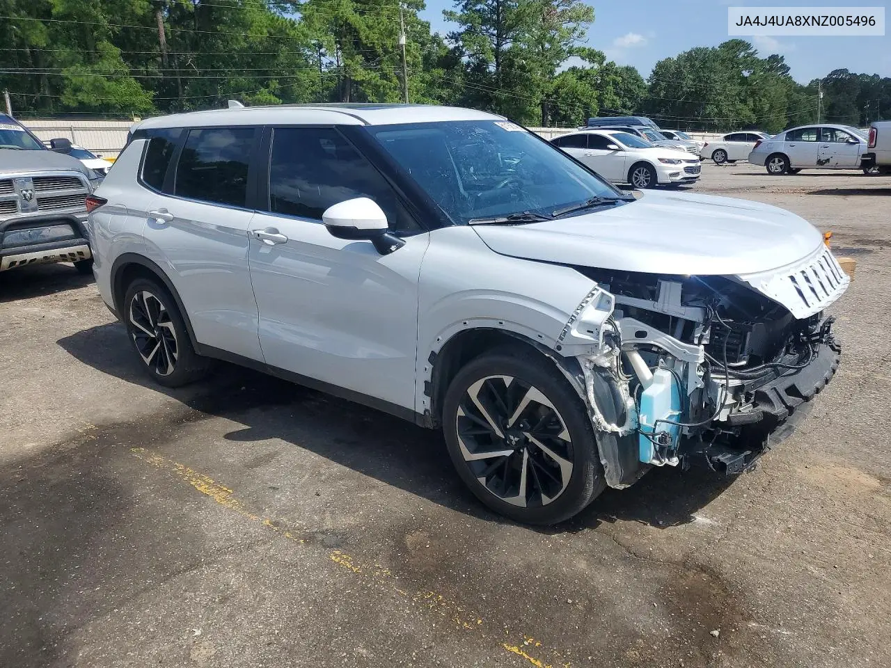 2022 Mitsubishi Outlander Se VIN: JA4J4UA8XNZ005496 Lot: 61156746