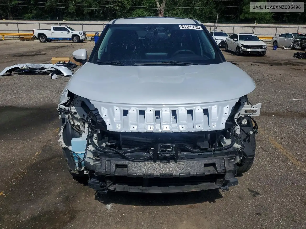 2022 Mitsubishi Outlander Se VIN: JA4J4UA8XNZ005496 Lot: 61156746