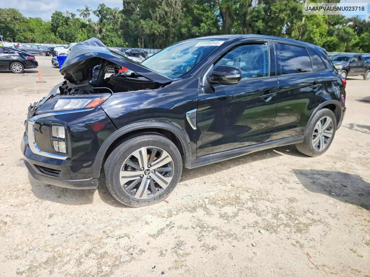 2022 Mitsubishi Outlander Sport Se VIN: JA4APVAU5NU023718 Lot: 61596046