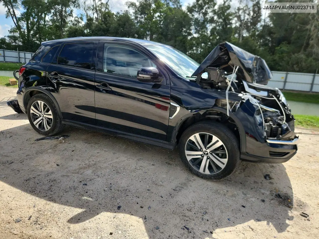2022 Mitsubishi Outlander Sport Se VIN: JA4APVAU5NU023718 Lot: 61596046