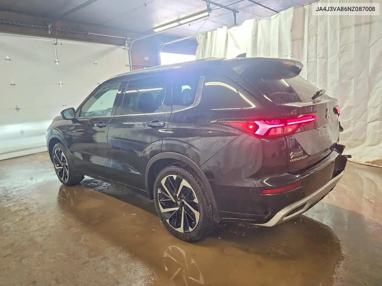2022 Mitsubishi Outlander Sel VIN: JA4J3VA86NZ087008 Lot: 61598466