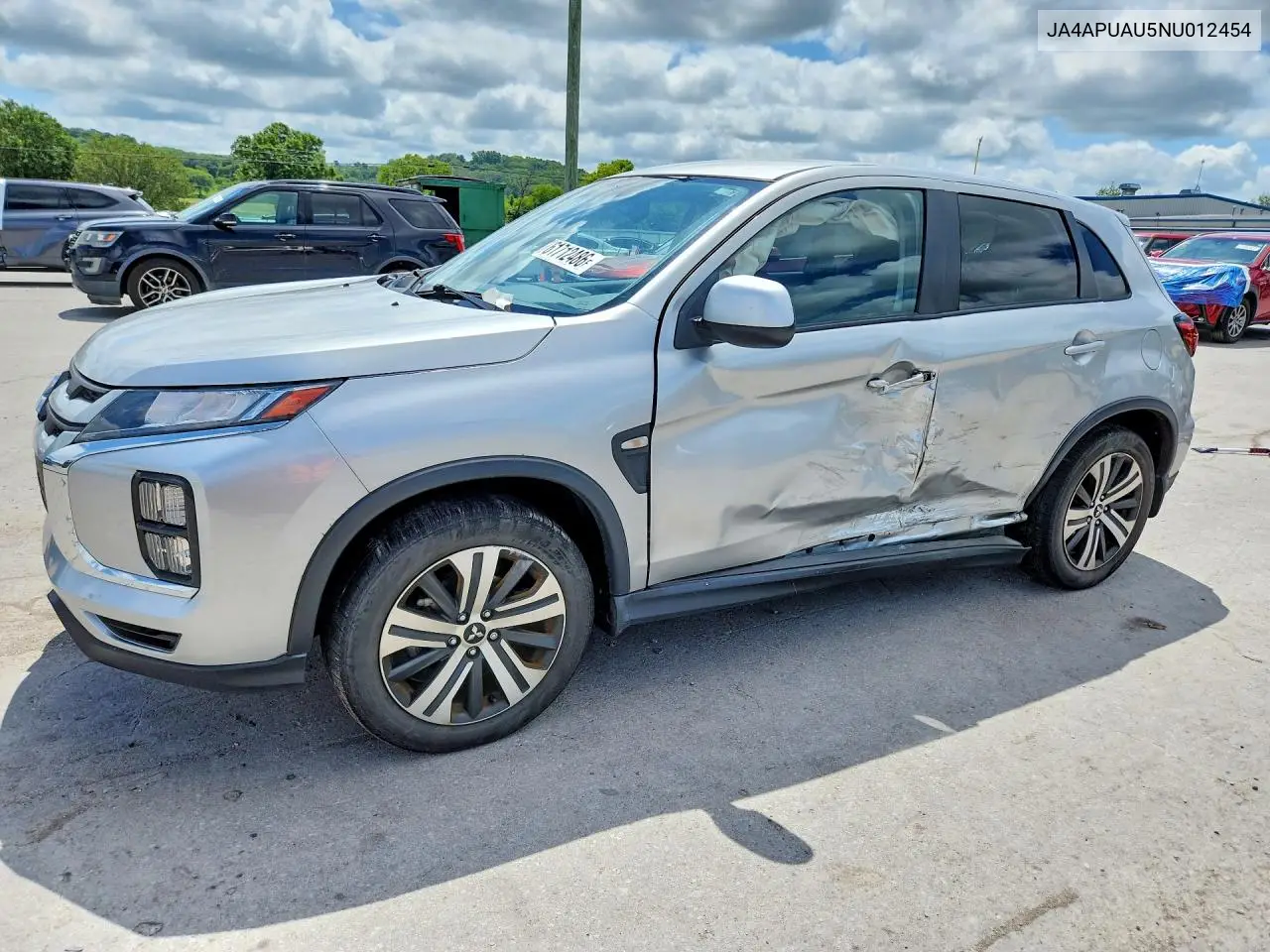 2022 Mitsubishi Outlander Sport Es VIN: JA4APUAU5NU012454 Lot: 61712486