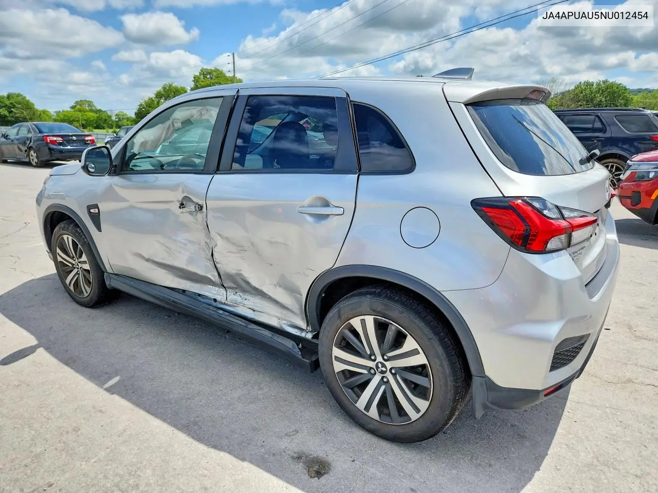 2022 Mitsubishi Outlander Sport Es VIN: JA4APUAU5NU012454 Lot: 61712486