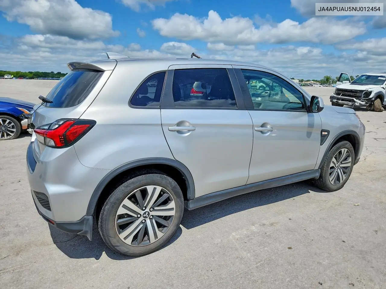 2022 Mitsubishi Outlander Sport Es VIN: JA4APUAU5NU012454 Lot: 61712486