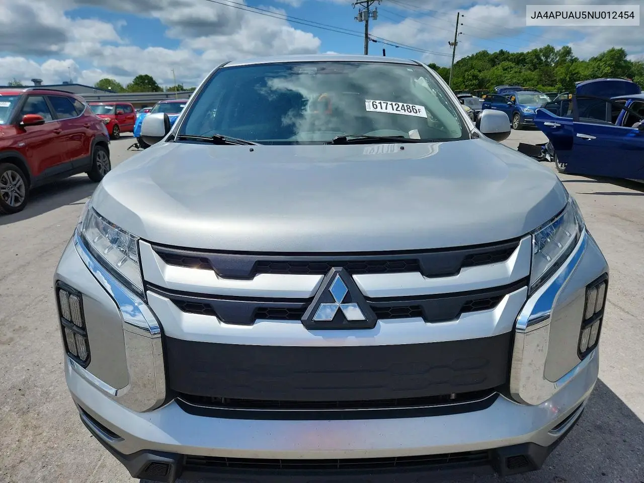 2022 Mitsubishi Outlander Sport Es VIN: JA4APUAU5NU012454 Lot: 61712486