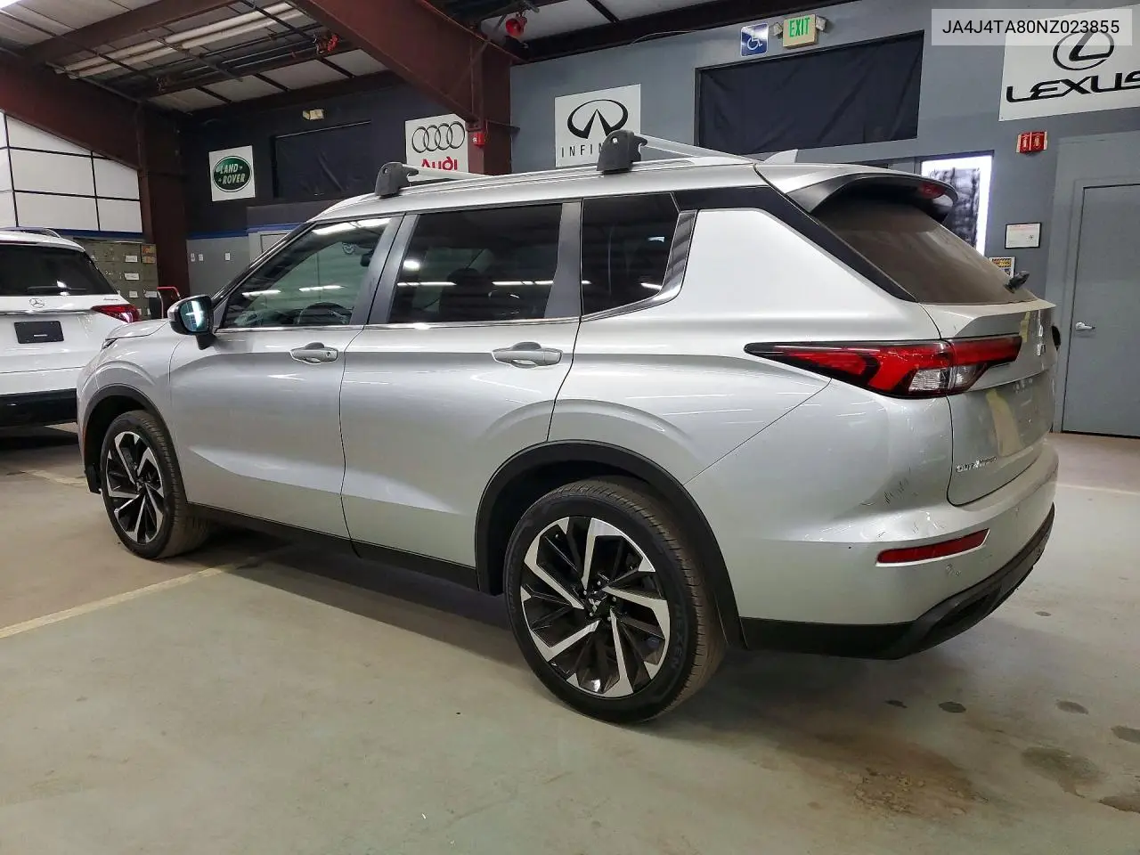 2022 Mitsubishi Outlander Es VIN: JA4J4TA80NZ023855 Lot: 61836086