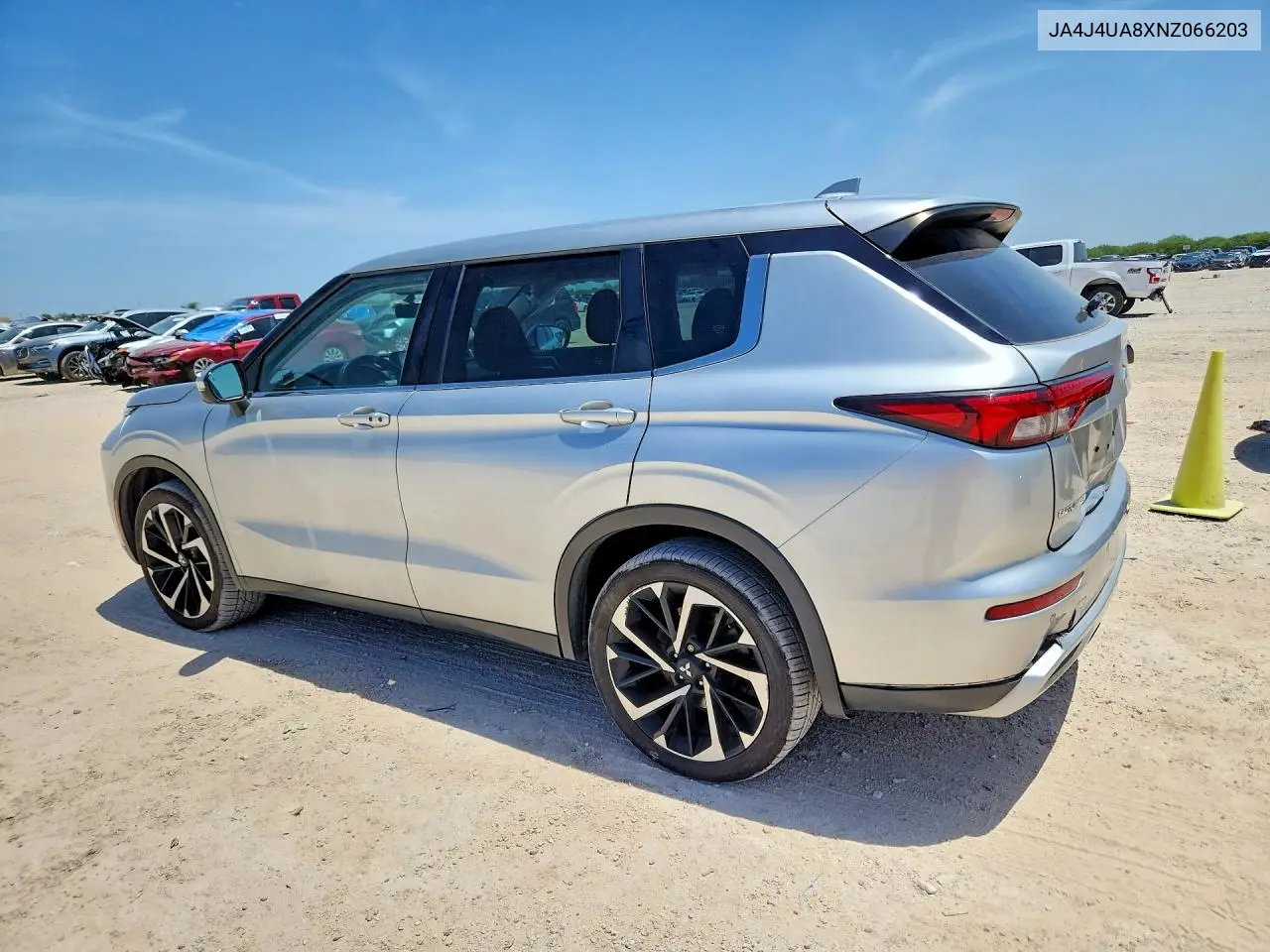 2022 Mitsubishi Outlander Se VIN: JA4J4UA8XNZ066203 Lot: 61851526