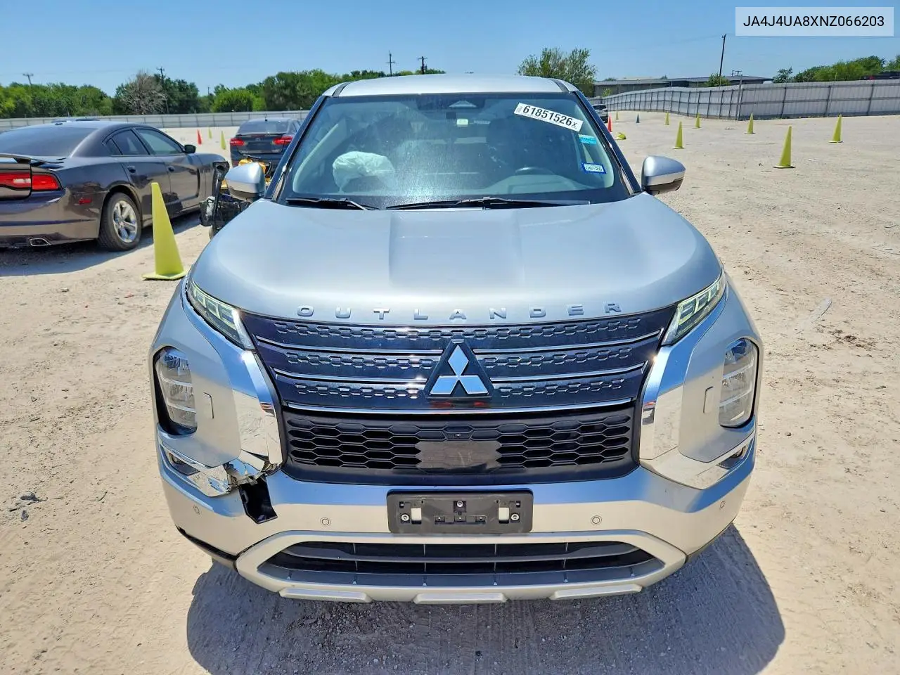 2022 Mitsubishi Outlander Se VIN: JA4J4UA8XNZ066203 Lot: 61851526
