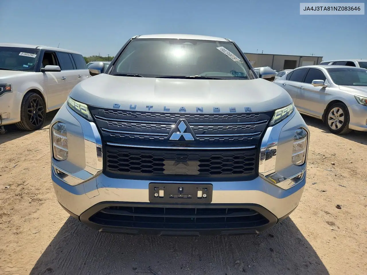 2022 Mitsubishi Outlander Es VIN: JA4J3TA81NZ083646 Lot: 61886706