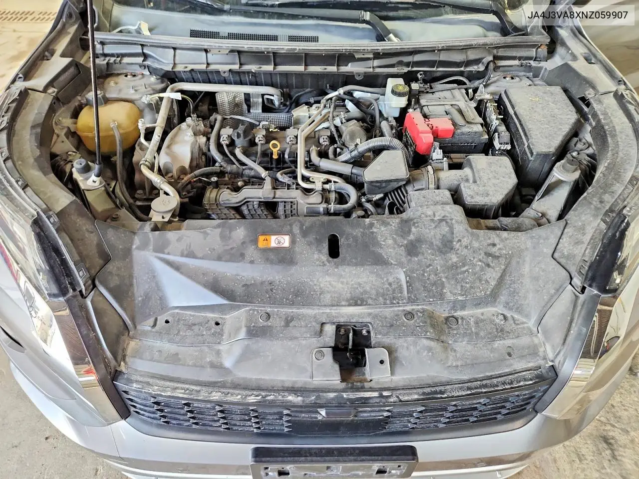 2022 Mitsubishi Outlander Sel VIN: JA4J3VA8XNZ059907 Lot: 62037286