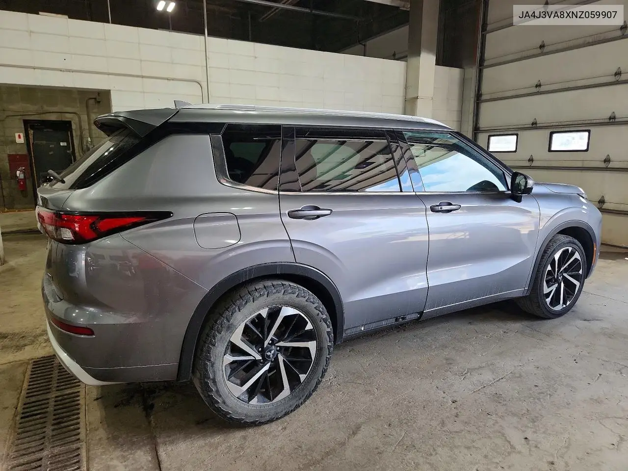 2022 Mitsubishi Outlander Sel VIN: JA4J3VA8XNZ059907 Lot: 62037286