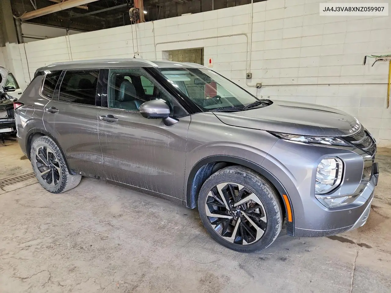 2022 Mitsubishi Outlander Sel VIN: JA4J3VA8XNZ059907 Lot: 62037286