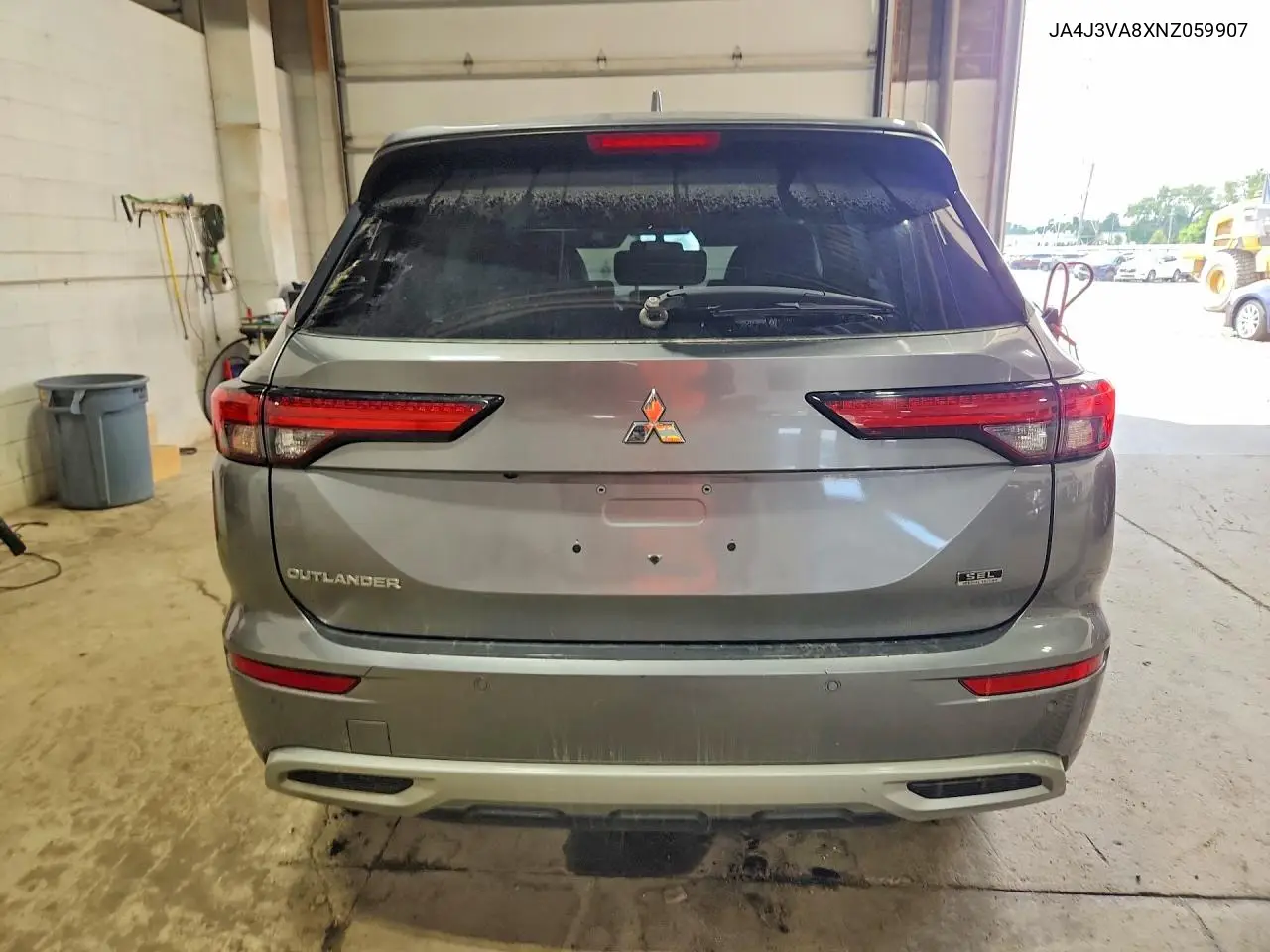2022 Mitsubishi Outlander Sel VIN: JA4J3VA8XNZ059907 Lot: 62037286
