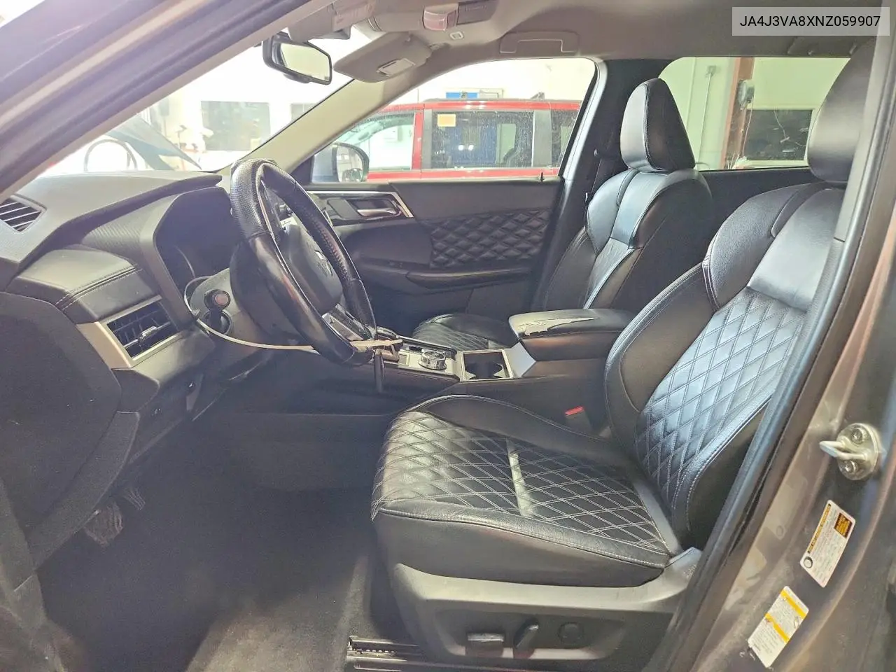 2022 Mitsubishi Outlander Sel VIN: JA4J3VA8XNZ059907 Lot: 62037286