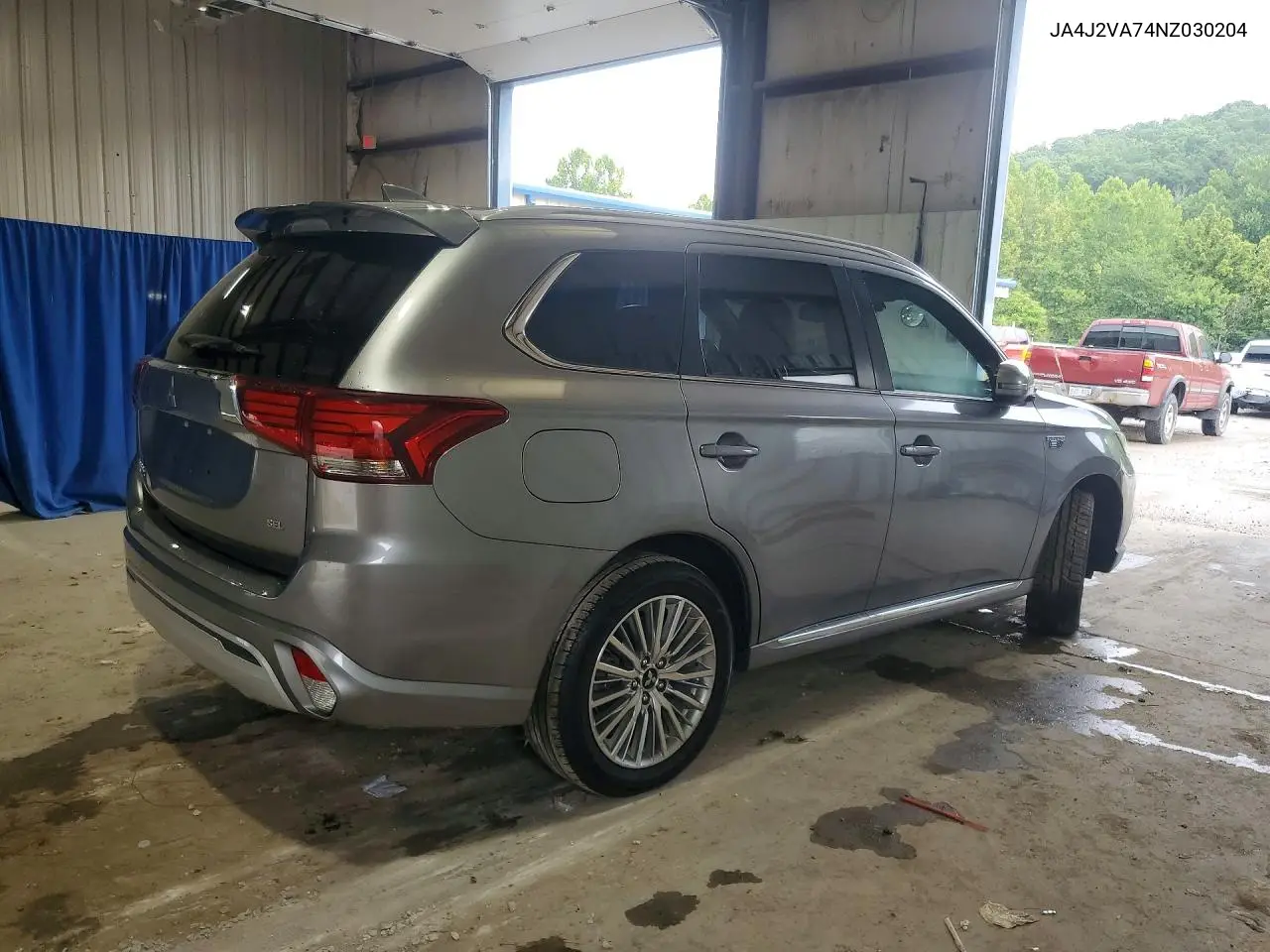 2022 Mitsubishi Outlander Sel VIN: JA4J2VA74NZ030204 Lot: 62078536
