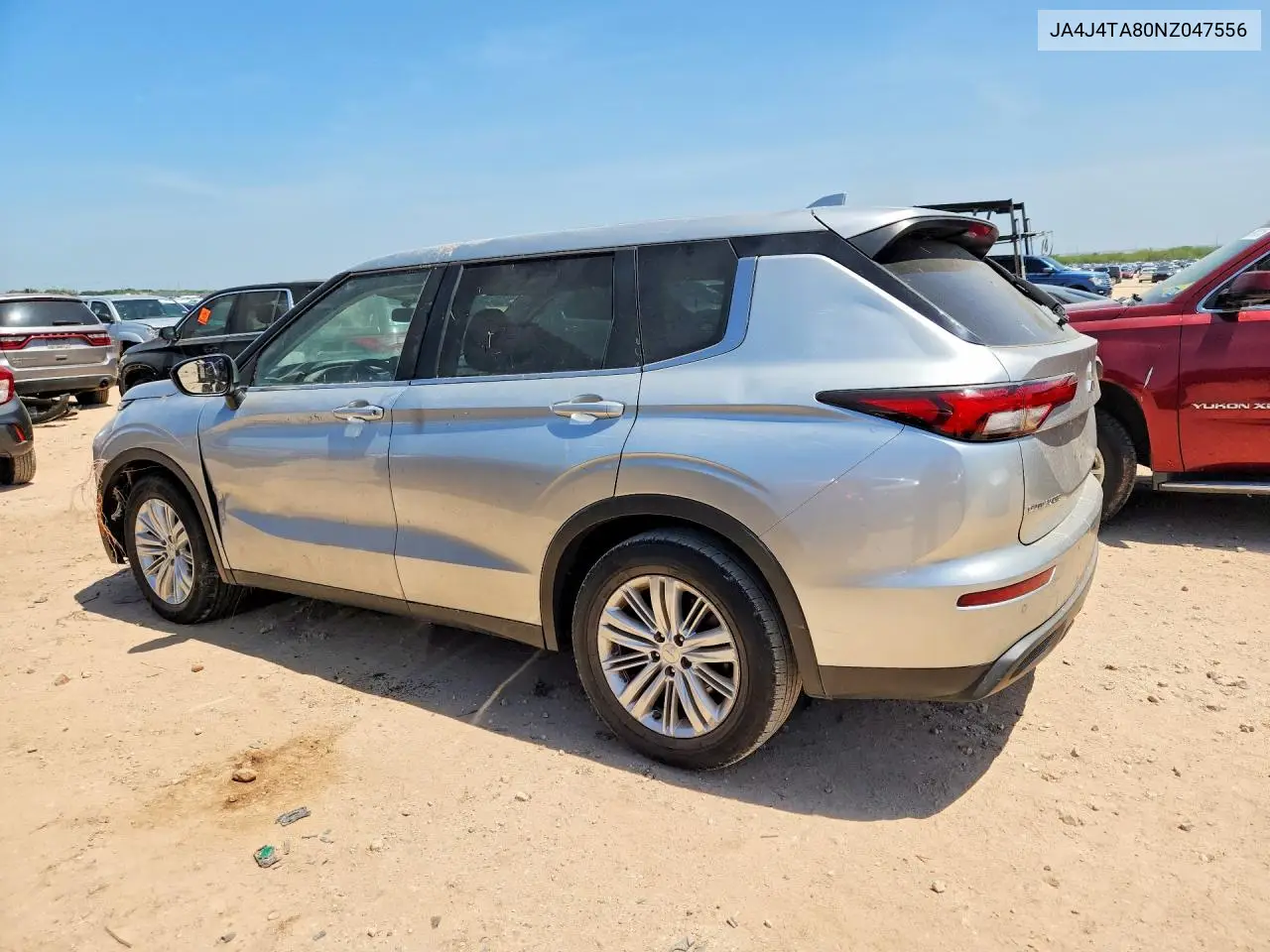 2022 Mitsubishi Outlander Es VIN: JA4J4TA80NZ047556 Lot: 62153166
