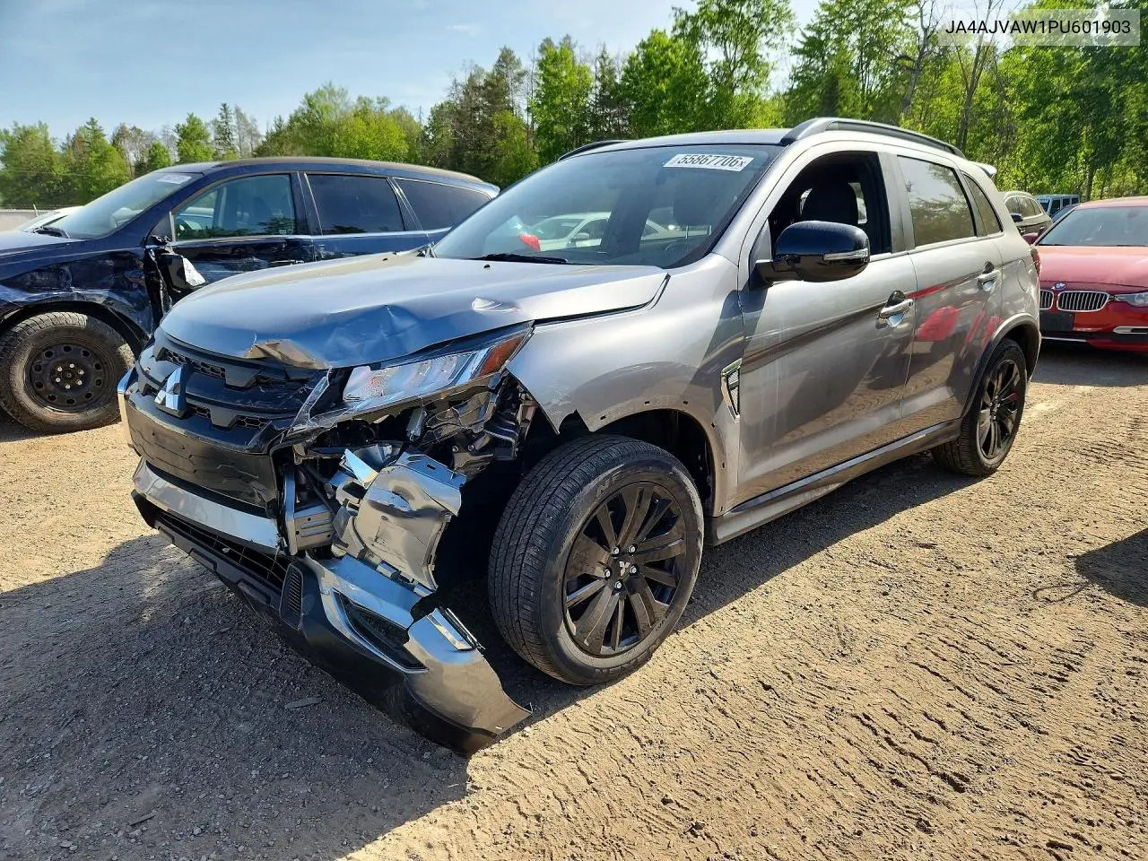 2023 Mitsubishi Rvr Se VIN: JA4AJVAW1PU601903 Lot: 55867706