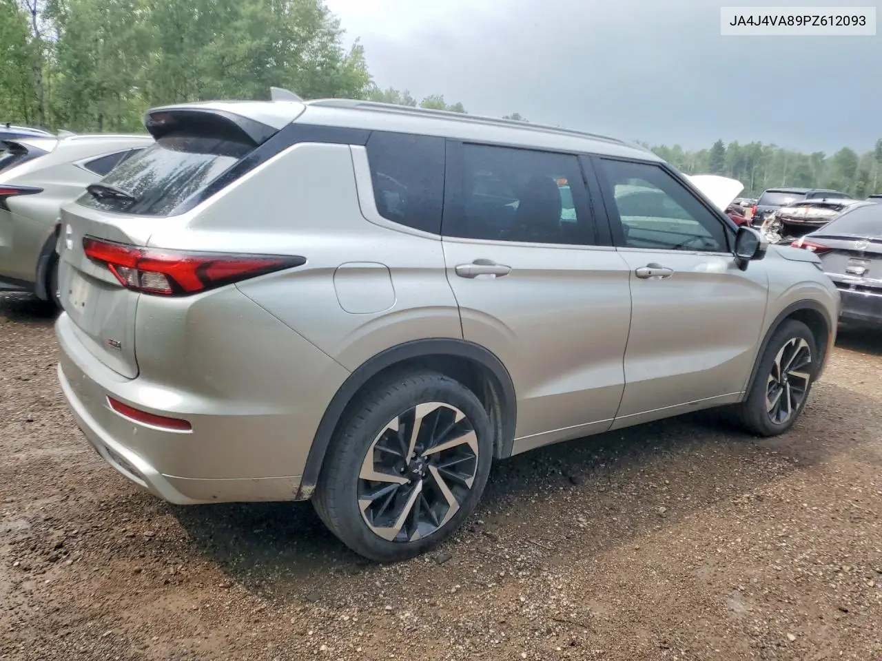 2023 Mitsubishi Outlander Sel VIN: JA4J4VA89PZ612093 Lot: 61392286