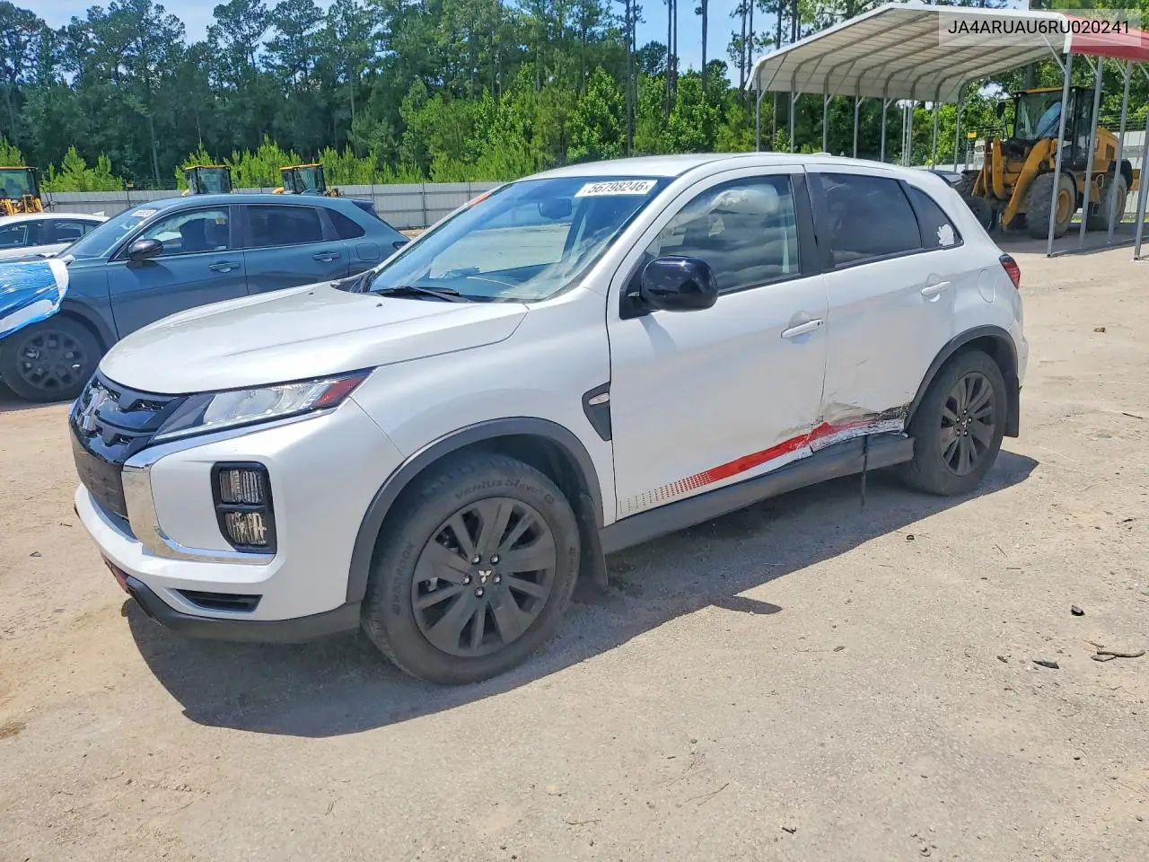 2024 Mitsubishi Outlander Sport S VIN: JA4ARUAU6RU020241 Lot: 56798246
