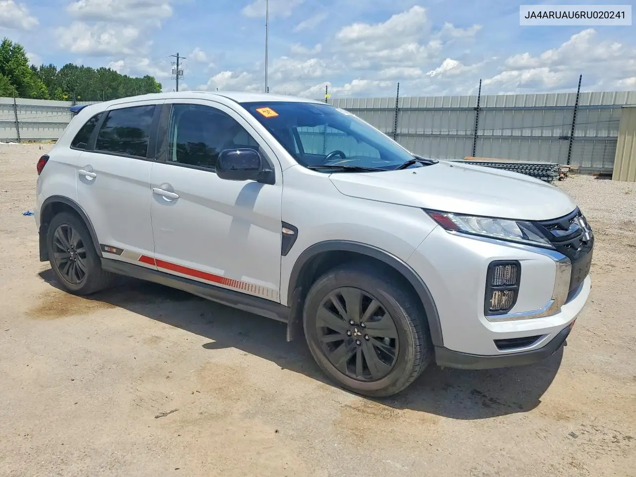 2024 Mitsubishi Outlander Sport S VIN: JA4ARUAU6RU020241 Lot: 56798246