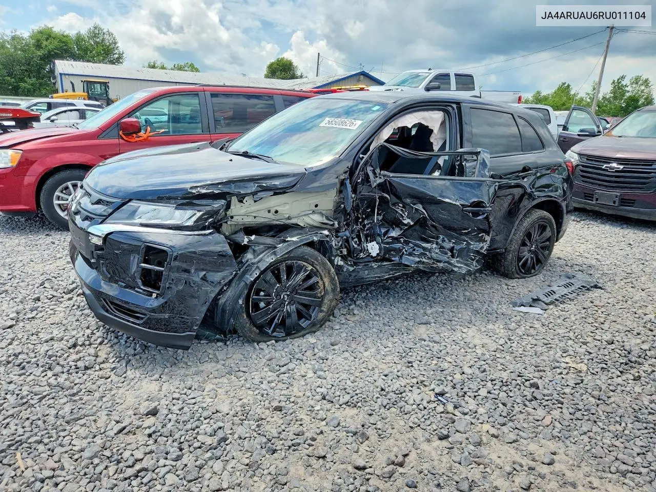 2024 Mitsubishi Outlander Sport S/Se VIN: JA4ARUAU6RU011104 Lot: 58508626