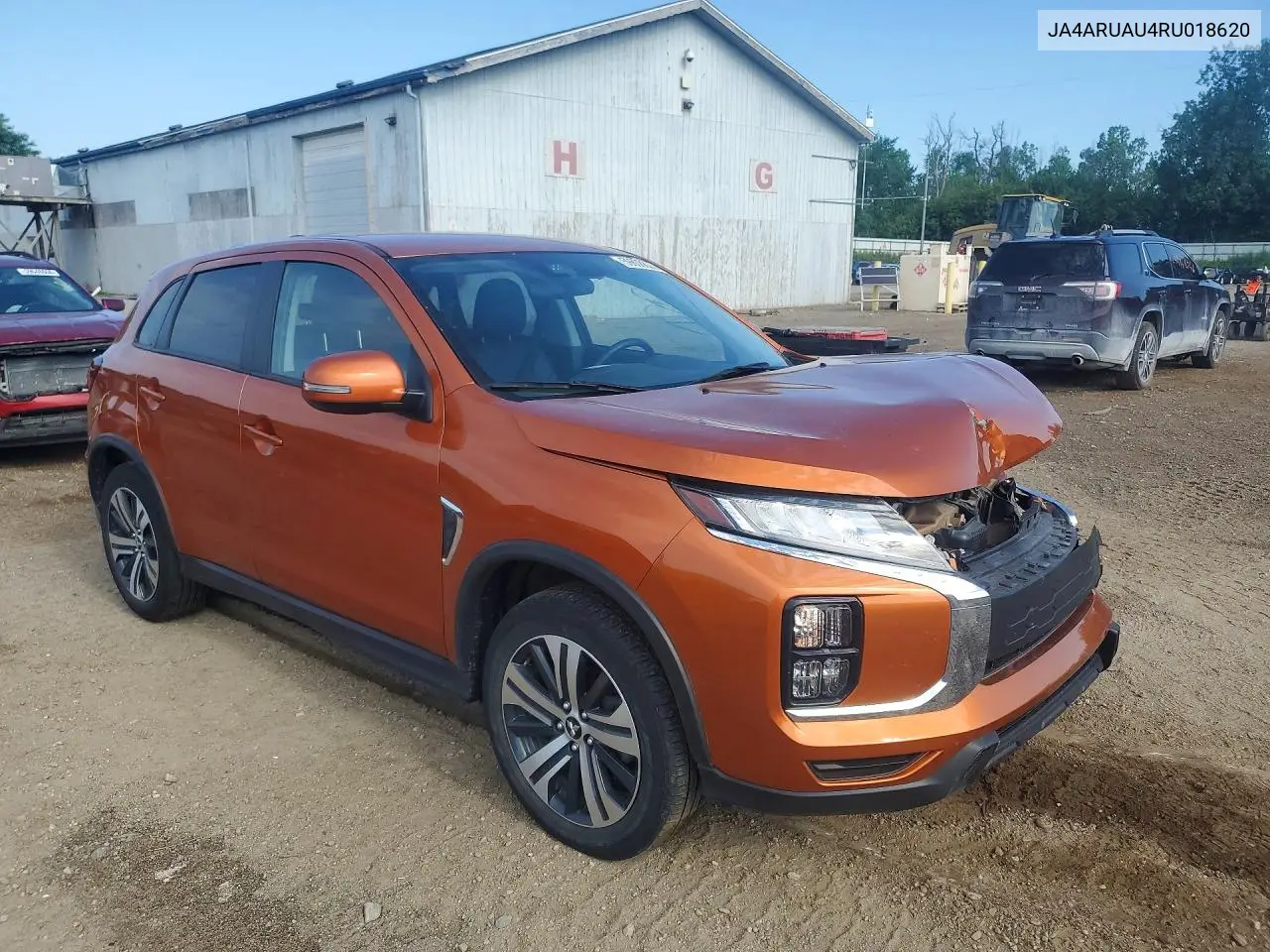 2024 Mitsubishi Outlander Sport S/Se VIN: JA4ARUAU4RU018620 Lot: 59608826