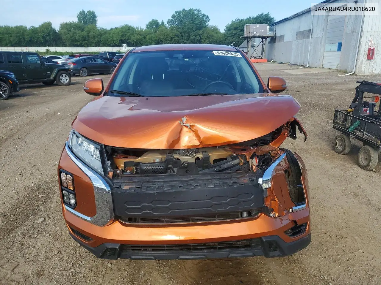 2024 Mitsubishi Outlander Sport S/Se VIN: JA4ARUAU4RU018620 Lot: 59608826