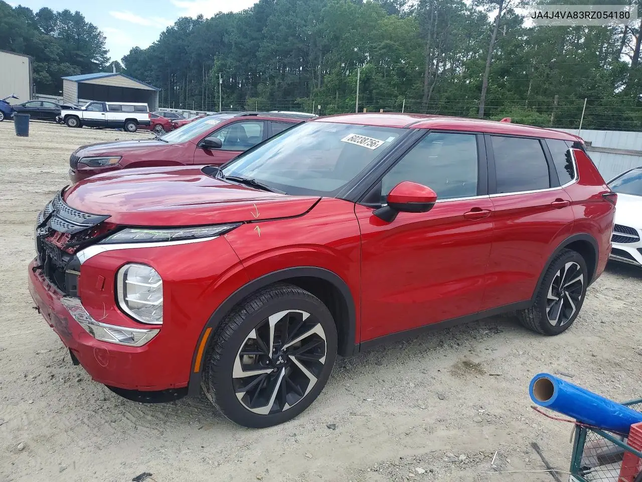 2024 Mitsubishi Outlander Se VIN: JA4J4VA83RZ054180 Lot: 60238756