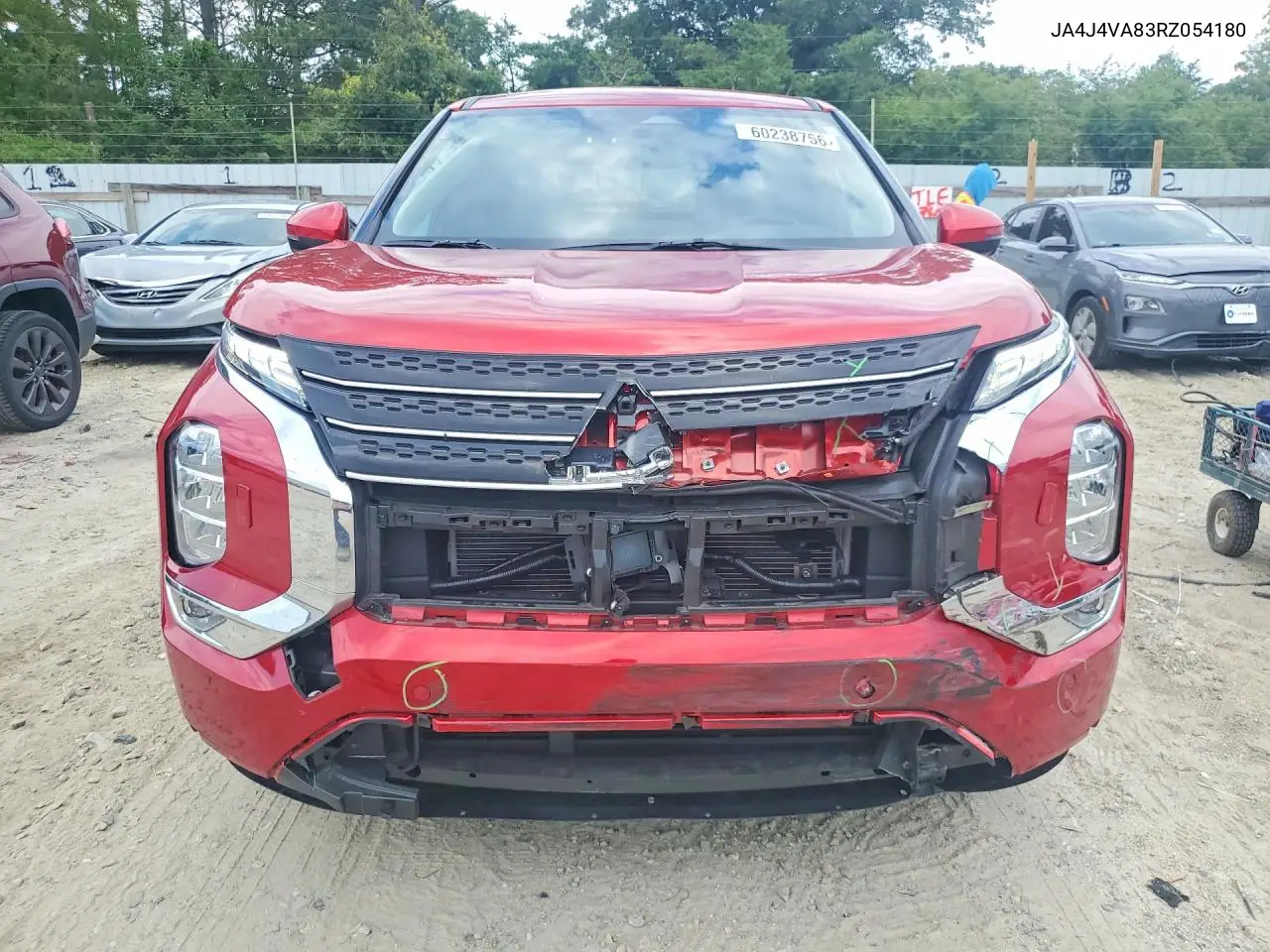 2024 Mitsubishi Outlander Se VIN: JA4J4VA83RZ054180 Lot: 60238756