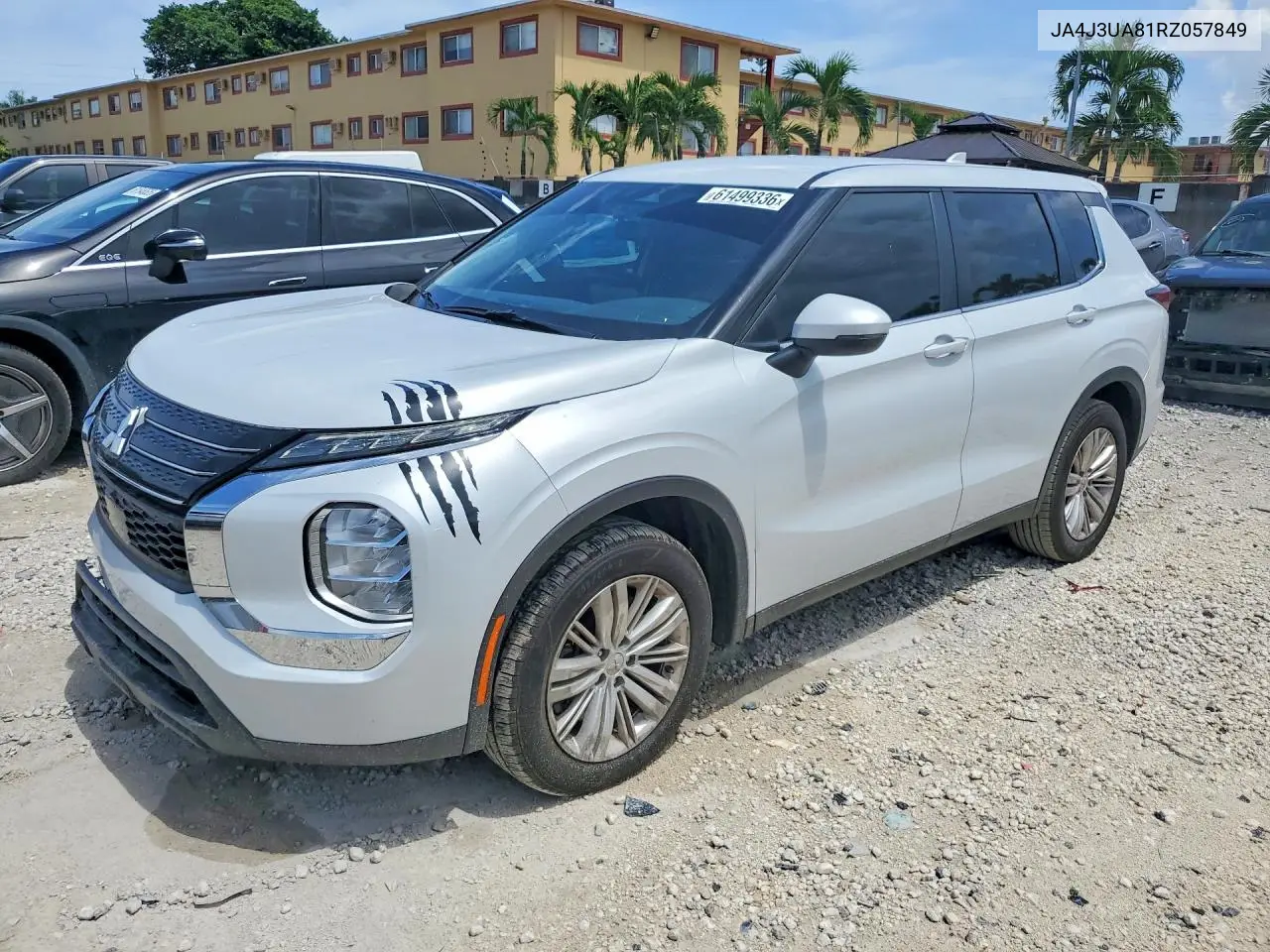 2024 Mitsubishi Outlander Es VIN: JA4J3UA81RZ057849 Lot: 61499336